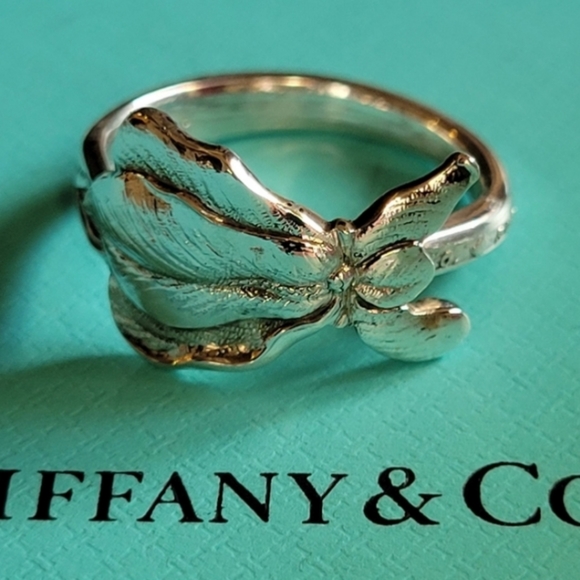 Tiffany & Co. Jewelry - 1885 Tiffany & Co IRIS Spoon Ring #15